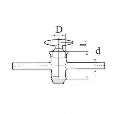 кран 1-ходовой К1Х-1-40-4,0