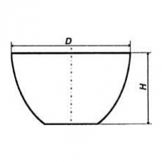 Тигель кварцевый низкий ТН-100 мл