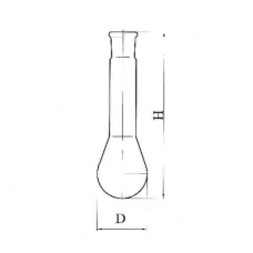 колба Кьельдаля 1-100-29/32 ТС