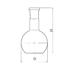 колба плоскодонная КП-1-250-29/32
