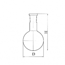 колба круглодонная К-1-250-29/32