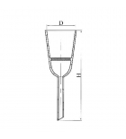 воронка фильтровальная ВФ-1-32 пористость 16