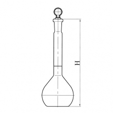 колба мерная ПМ 2-50 (пробка массивная)